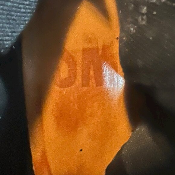 SM Women's Black Roster Fashion Bootie Black Peep Toe Zipper Chunky Heel 10M - Picture 5 of 5